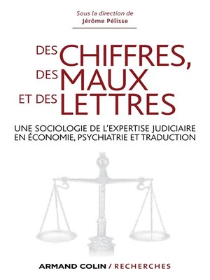 cover image of Des chiffres des maux et des lettres
